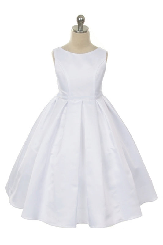 235 Classic Pleated Girls Dress with Plus Sizes (DRESS ONLY/NO TRIM)
