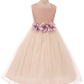 *RESTOCKED* 428 Poly Silk Tulle Girls Dress with Plus Sizes