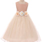 *RESTOCKED* 428 Poly Silk Tulle Girls Dress with Plus Sizes