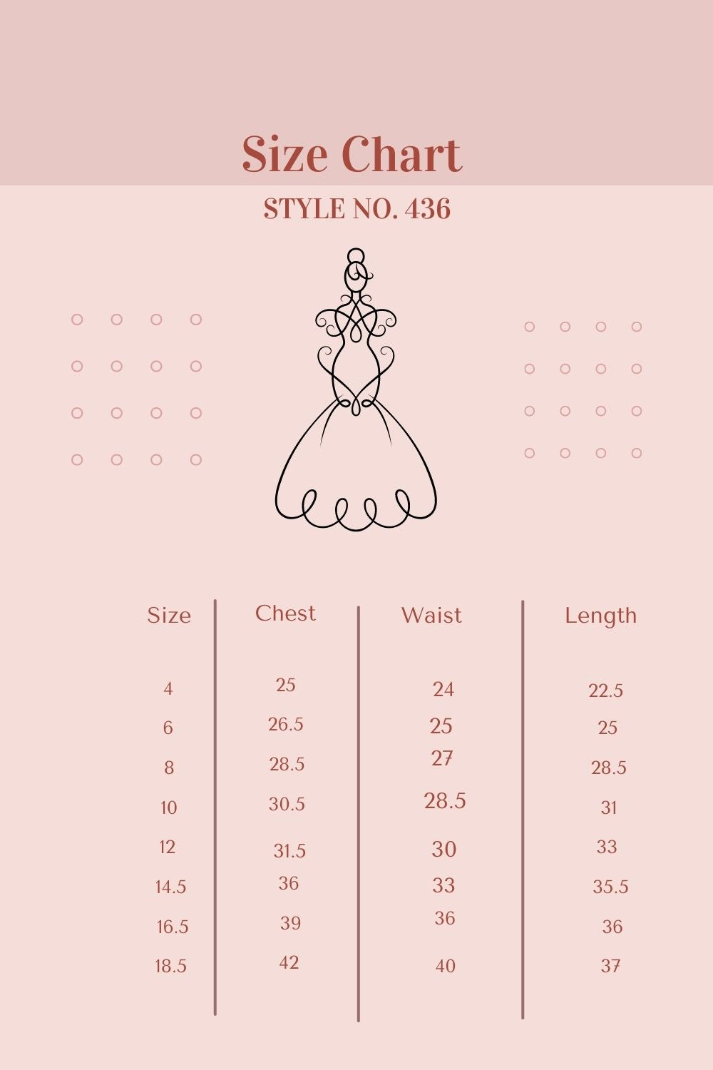 436 Princess Line Ruffle Girls Dress