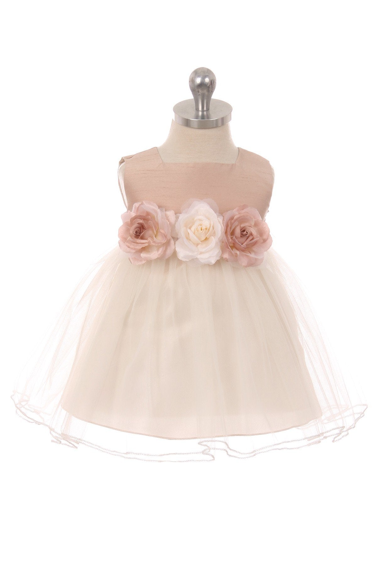 Dress - Satin Tulle Baby Dress