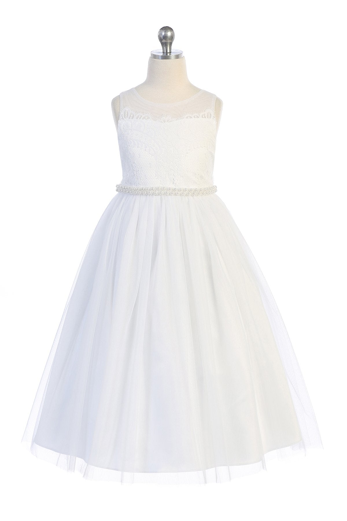 Dress - Venetian Lace Illusion Dress
