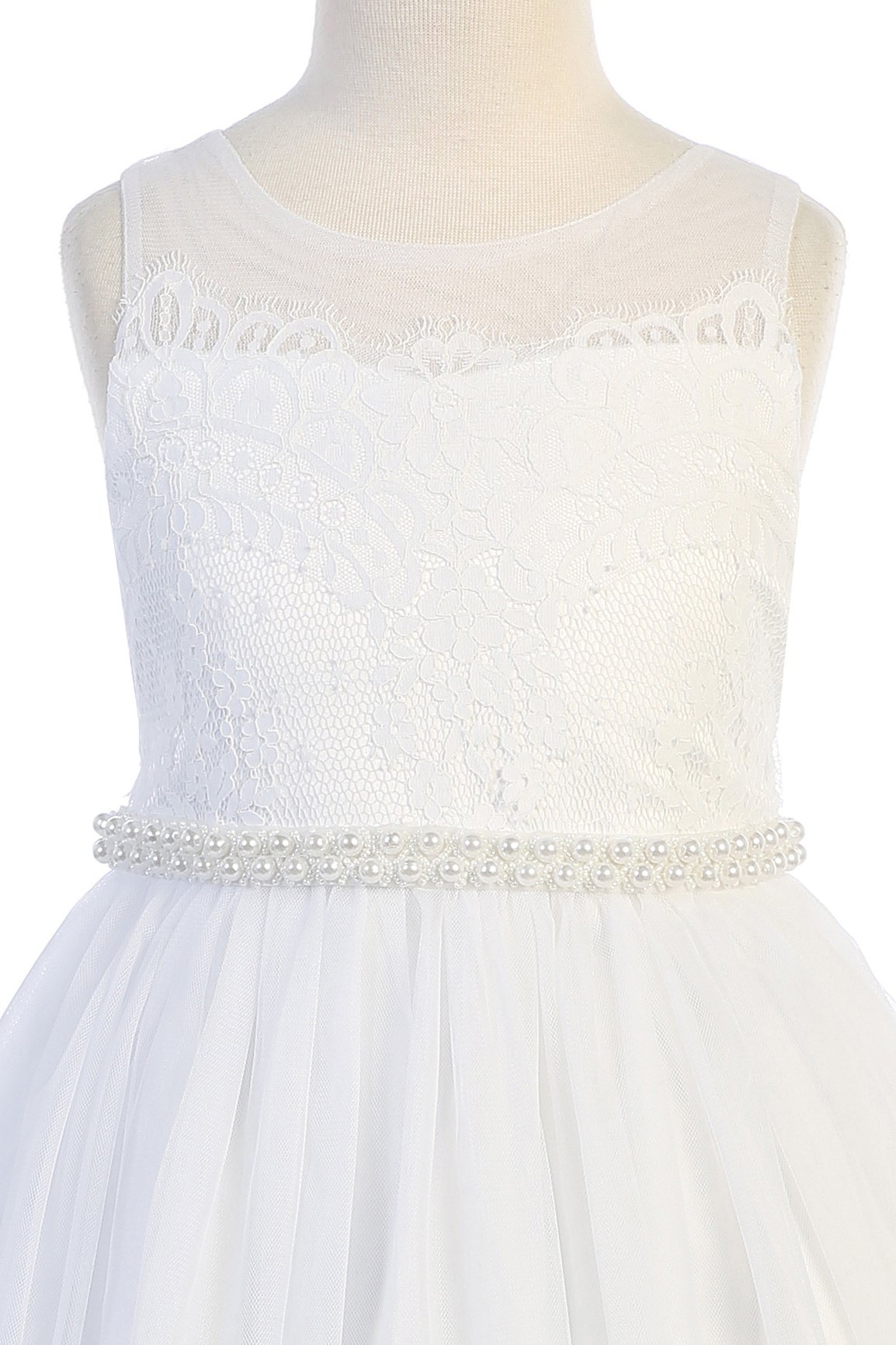 Dress - Venetian Lace Illusion Dress