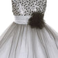 327+ Multi-Sequin Trio Color Tulle Girls Plus Size Dress