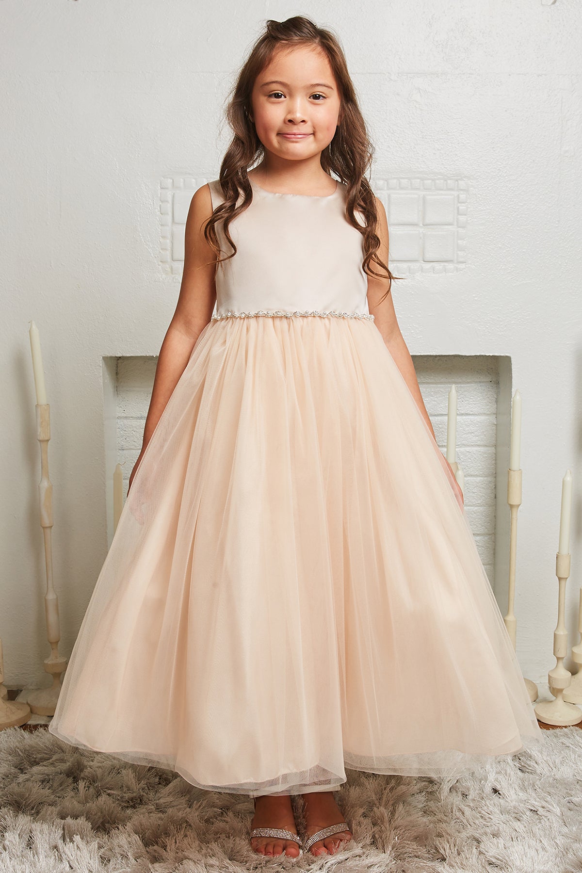 最終価格　【美品】　DearGG FARAH DRESS ピンク　5Y 110 美品 DearGG FARAH DRESS ピンク 5Y 110価格