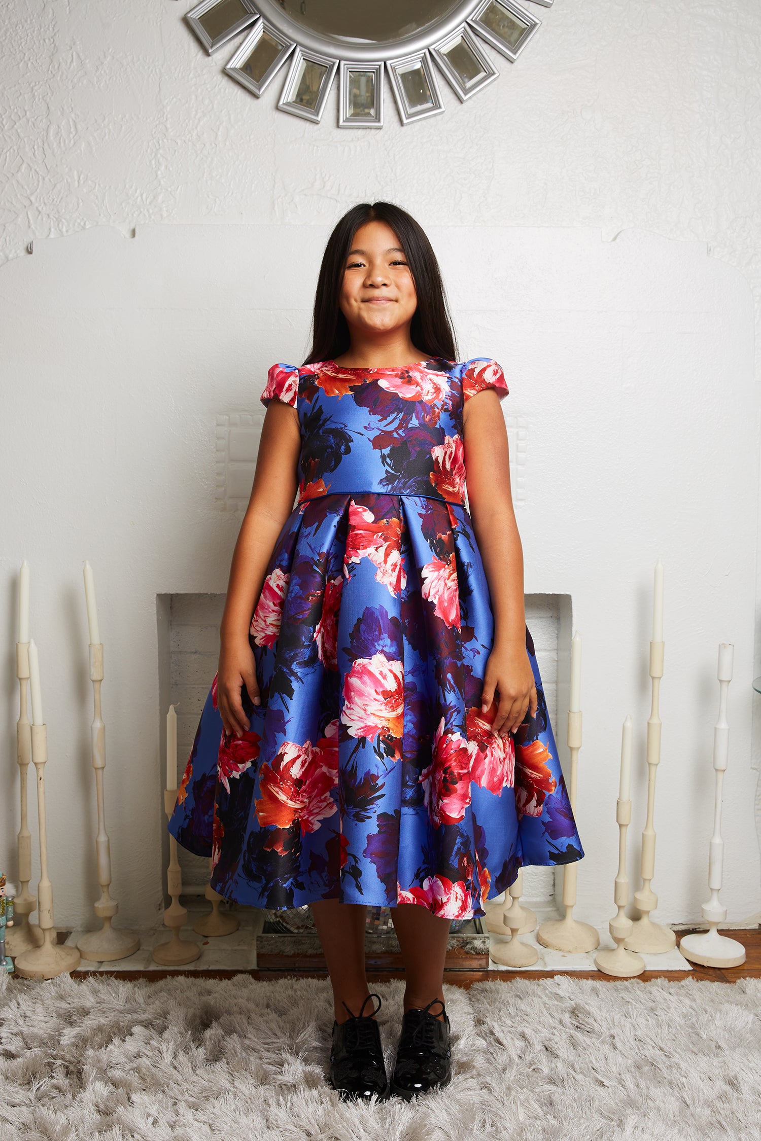 Mikado Flower Girl Dress