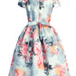 546+ Watercolor Mikado Girls Plus Size Dress