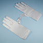 GLV001 Satin Wrist-Length Gloves for Children (Pack of 6)