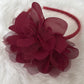 HB012 Large Mesh Flower Headband