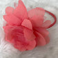 HB012 Large Mesh Flower Headband