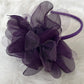 HB012 Large Mesh Flower Headband