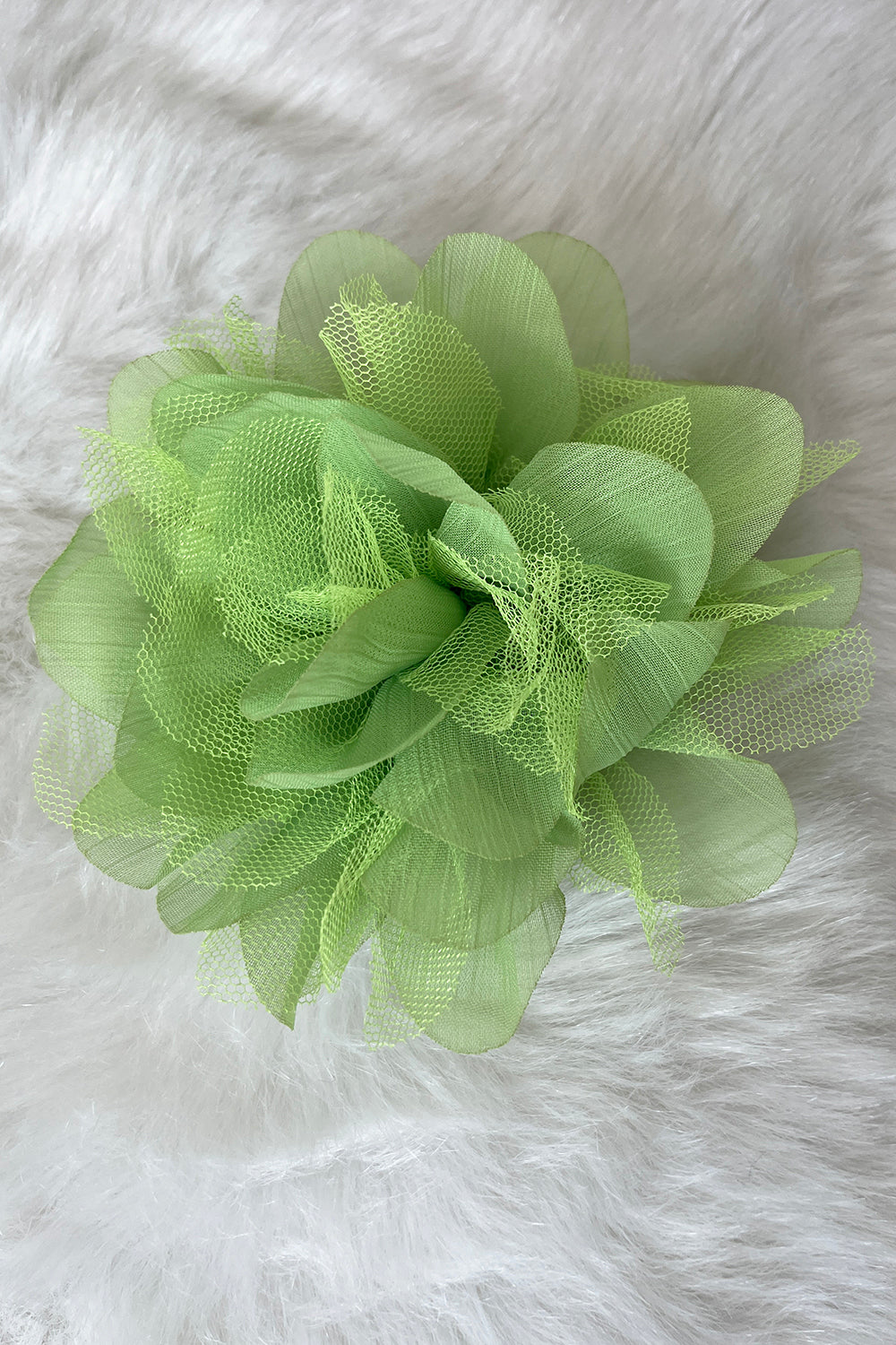 Variety of Fabric Mesh Flowers (Single or Packs)