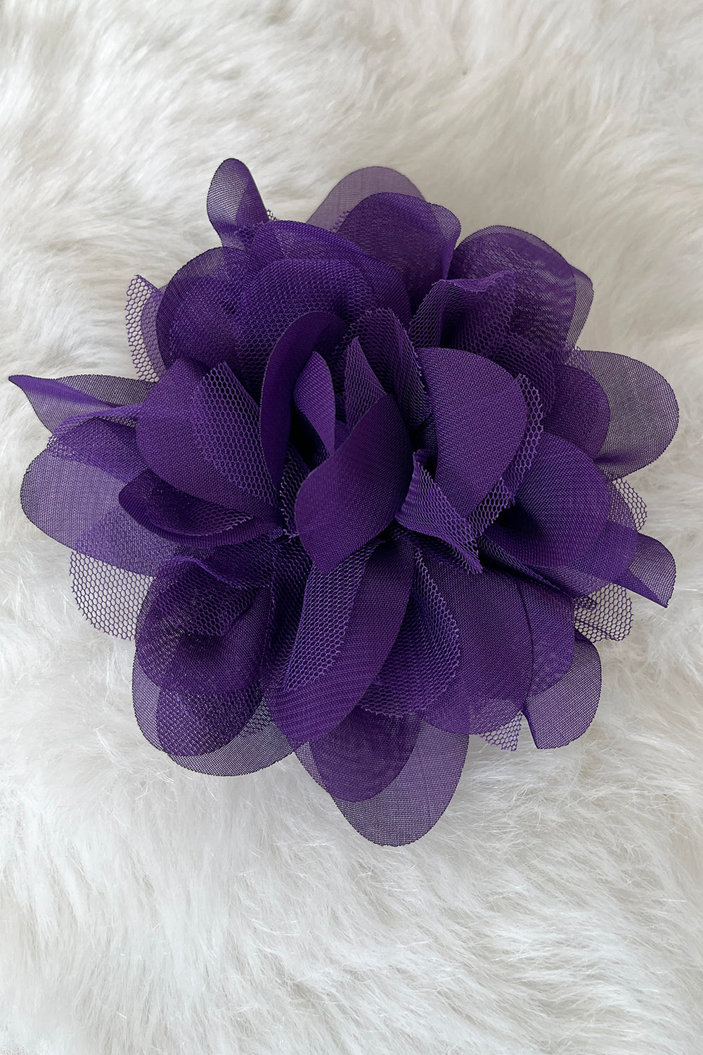 Variety of Fabric Mesh Flowers (Single or Packs)