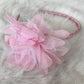 HB012 Large Mesh Flower Headband