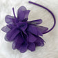 HB012 Large Mesh Flower Headband