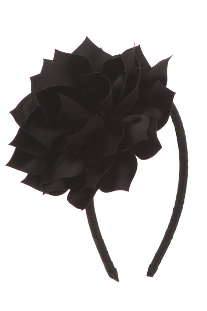 HB024 Satin Flower Headband