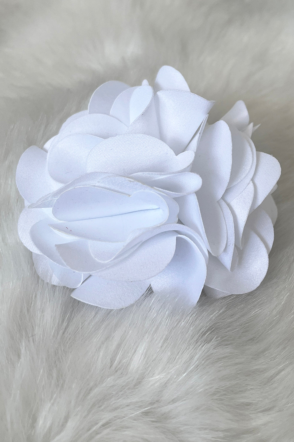 FANOSTUDIOS HN SATIN FLOWER BUD DRESS｜レディース