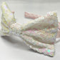 HB530 Satin Headband with Sequin Bow