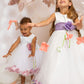 195C Sequin Top Petal Baby Dress