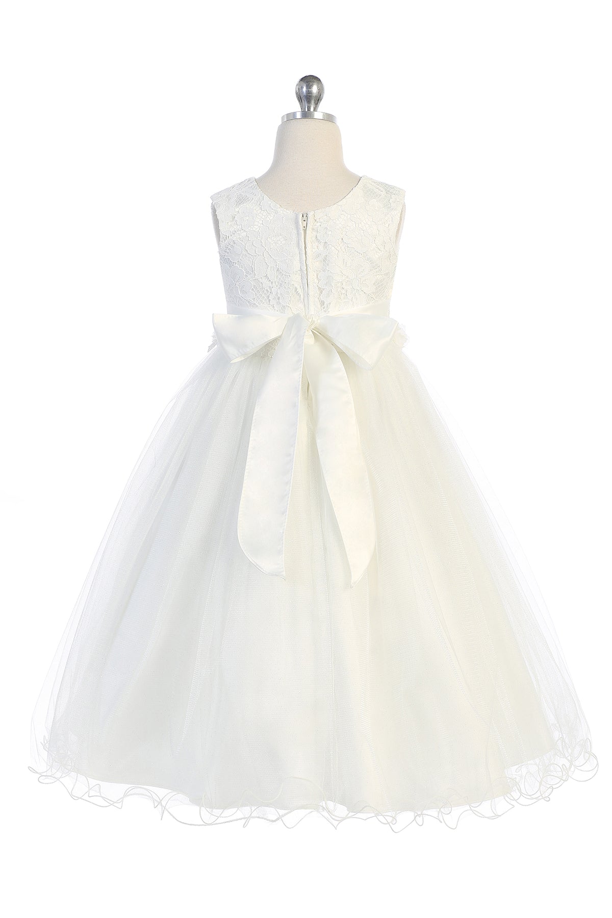 468 Lace Glitter Tulle Girls Dress – Kid's Dream Wholesale