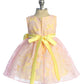 382B Butterfly Burnout Organza Baby Dress