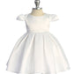 544- Classic Pleated Baby Dress