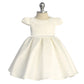 544-C-Classic Pearl Pleated Baby Dress