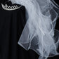 Accessories - Cross Tiara With Veil