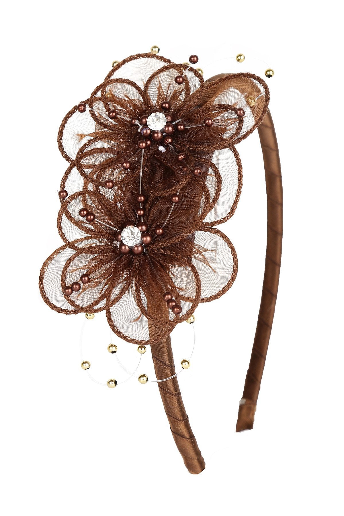 Accessories - Gem Flower Headband
