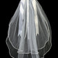 Accessories - White Flower Pearl Veil