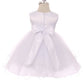 Dress - Lace & Beads Trim Baby Dress