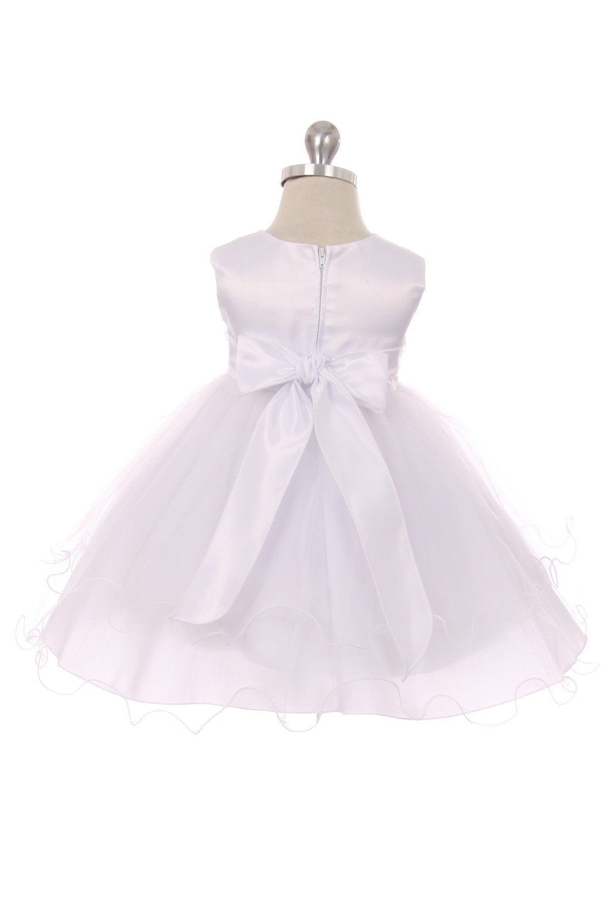 210 Lace & Beads Trim Baby Dress Kid's Dream Wholesale 210 Lace & Beads Trim Baby Dress Kid's Dream Wholesale