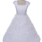 Dress - Rosette Skirt Sleeve Girl Dress