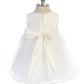 Dress - Silk Pearl Lace Baby Dress
