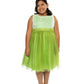 Dress - Stretch Lace Tulle Plus Size Girl Dress